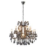 Bardot Large Smoked Glass Chandelier